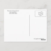 ヴィンテージデトロイトリバートンネル ポストカード (裏面)