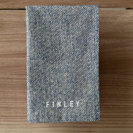 ヴィンテージデニムブルージーンズルック バスタオルセット