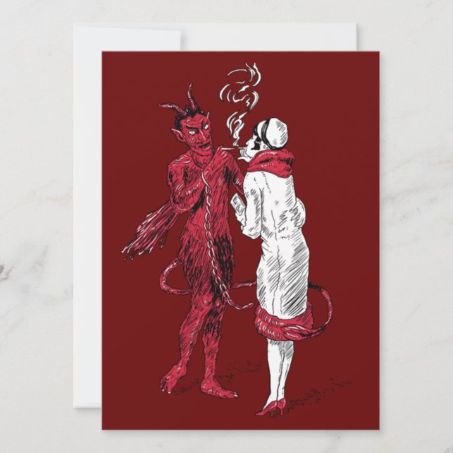 ヴィンテージデビルアンドウーマン喫煙 (正面)