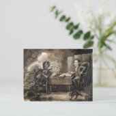 ヴィンテージデビルアートポストカード ポストカード (スタンド正面)