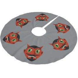 ヴィンテージデビルブラシ仕上げポリエステルツリースカート ブラッシュドポリエステルツリースカート