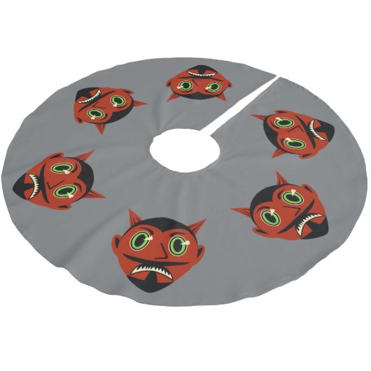 ヴィンテージデビルブラシ仕上げポリエステルツリースカート ブラッシュドポリエステルツリースカート (アングル)