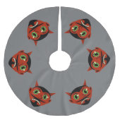 ヴィンテージデビルブラシ仕上げポリエステルツリースカート ブラッシュドポリエステルツリースカート (正面)