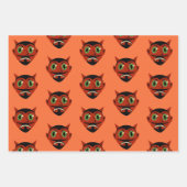 ヴィンテージデビル ラッピングペーパーシート (正面)