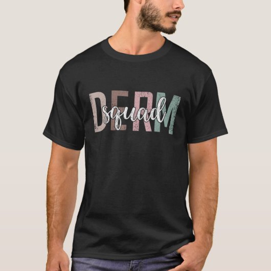 ヴィンテージデムスクワッド皮膚科ナース化粧用デーム Tシャツ (正面)