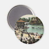 ヴィンテージデラウェアパークマグネット マグネット (正面/裏面)