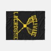 ヴィンテージデラウェアラクロス フリースブランケット