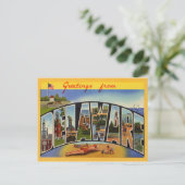 ヴィンテージデラウェア州 案内ポストカード (スタンド正面)