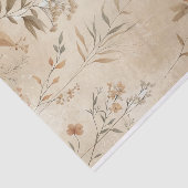ヴィンテージデリケートフローラボタニカルボ結婚ホズ 薄葉紙 (詳細)