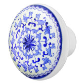 ヴィンテージデルフトデザインドア/ドロワープル セラミックノブ (右)