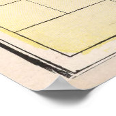 ヴィンテージデンバーコロラドの地図（1901年） ポスター (角)