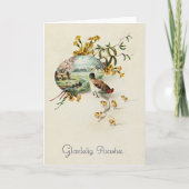 ヴィンテージデンマークのイースターカード – グラグデリグパケ シーズンカード (正面)