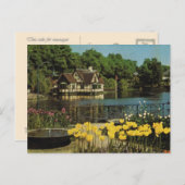 ヴィンテージデンマーク、コペンハーゲン、チボリ、フェリーイン ポストカード (正面/裏面)