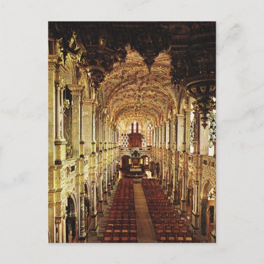 ヴィンテージデンマーク、フレドリックスバーグ、城チャペル ポストカード (正面)