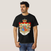 ヴィンテージデ王室のンマーク軍服 Tシャツ (正面フル)