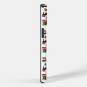 ヴィンテージトイカラフルトレインパターン Case-Mate iPhoneケース (裏面 / 右)