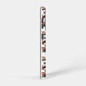 ヴィンテージトイカラフルトレインパターン SAMSUNG GALAXYケース (右側面)