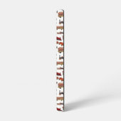 ヴィンテージトイカラフルトレインパターン SAMSUNG GALAXYケース (左側面)