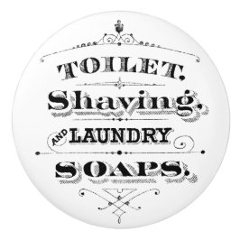 ヴィンテージトイレ髭剃り洗濯石鹸バスルーム セラミックノブ