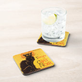 ヴィンテージトゥルネデチャットノアブラックキャット コースター (右側)