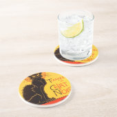 ヴィンテージトゥルネデチャットノアブラックキャット コースター (側面)