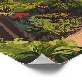 ヴィンテージトゥルムメキシコ旅行 ポスター (角)