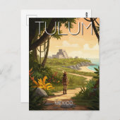 ヴィンテージトゥルムメキシコ旅行 ポストカード (正面/裏面)