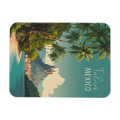 ヴィンテージトゥルムメキシコ旅行 マグネット (横)