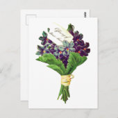 ヴィンテージトゥルーラブヴィオレット ポストカード (正面/裏面)