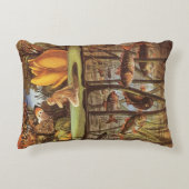 ヴィンテージトゥンベリーナフェアリーテールエレノールヴェーボイル アクセントクッション (正面)