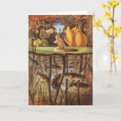 ヴィンテージトゥンベリーナフェアリーテールエレノールヴェーボイル カード (黄色い花)