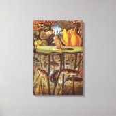 ヴィンテージトゥンベリーナフェアリーテールエレノールヴェーボイル キャンバスプリント (正面)