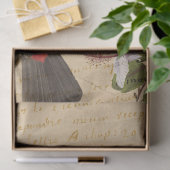 ヴィンテージトゥーカンと熱帯花の切り離し 薄葉紙 (ギフト)