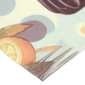 ヴィンテージトゥーカン熱帯パターン テーブルクロス (アングル)