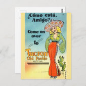 ヴィンテージトゥーソンオールドプエブロアリゾナ ポストカード (正面/裏面)