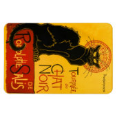 ヴィンテージトゥールネデュチャットノワテオペレスティインレン マグネット (横)