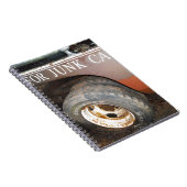 ヴィンテージトウトラック現金ジャンクカーサイン ノートブック (右側)