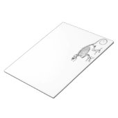 ヴィンテージトカゲ ノートパッド (アングル)