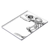 ヴィンテージトカゲ ノートブック (左側)