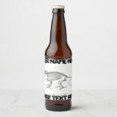 ヴィンテージトカゲ ビールラベル (正面)