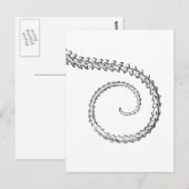 ヴィンテージトカゲ ポストカード (正面/裏面)