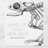 ヴィンテージトカゲ ワインラベル (シングルラベル)