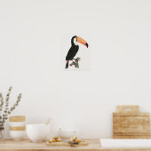 ヴィンテージトカンイラストレーション ポスター (キッチン)