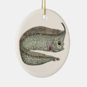 ヴィンテージトキ魚、海洋水中競技生物 セラミックオーナメント (右)