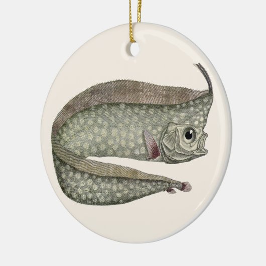 ヴィンテージトキ魚、海洋水中競技生物 セラミックオーナメント (左)