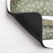 ヴィンテージトキ魚、海洋水中競技生物 マウスパッド (コーナー)