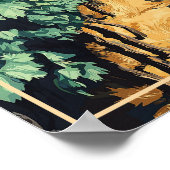 ヴィンテージトスカニーイタリア ポスター (角)