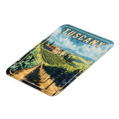 ヴィンテージトスカニーイタリア マグネット (左側)