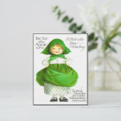 ヴィンテージトップオザモーニングセントパトリックのデイカード ポストカード (スタンド正面)