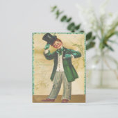 ヴィンテージトップオブザモーニングセントパトリックのデイカード ポストカード (スタンド正面)